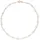 FIRETTI Perlenkette Schmuck Geschenk Gold 375 Halsschmuck Halskette Perle Gelbgold/Weiß