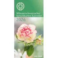Vier Türme Münsterschwarzacher Spruchkarten-Kalender 2026