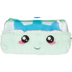 Euro Trade Federtasche Einhorn  blau