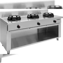 Saro Wok-Gasherd mit offenem Unterbau | Modell Modell Cc/03