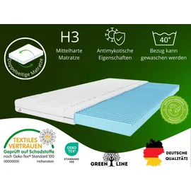 marpur Matratzentopper mit Massageschicht 200 x 200 cm Weiß