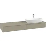 Villeroy & Boch Antao Waschtischunterschrank 1600x190x500mm K16050HG FK/AP: HG/0