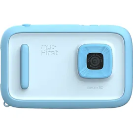 myFirst Camera 50 Kinder Digitalkamera Blau, 3x opt. Zoom, 3.97" G+F Touch Panel IPS LCD, WLAN