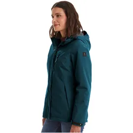 KILLTEC Damen Outdoorjacke Funktionsjacke mit abzippbarer Kapuze KOW 140 WMN Jckt wasserdicht, Winddicht, atmungsaktiv 00834-petrol 36