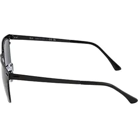 Ray Ban Clubmaster Metal RB3716 186/R5 51-21 matte black/classic blue