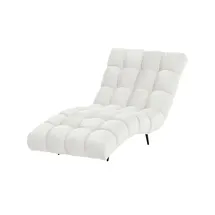 Switch Relaxliege Delphi Flachgewebe 80 x 91 x 166 cm Weiß