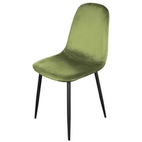 HTI-Living Esszimmerstuhl Stuhl Savannah Velvet Hellgrün (Stück, 1 St), Esszimmerstuhl Samt grün