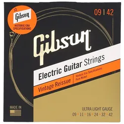 Gibson Vintage Reissue Ultra Light | 009-042 - Saiten E-Gitarre