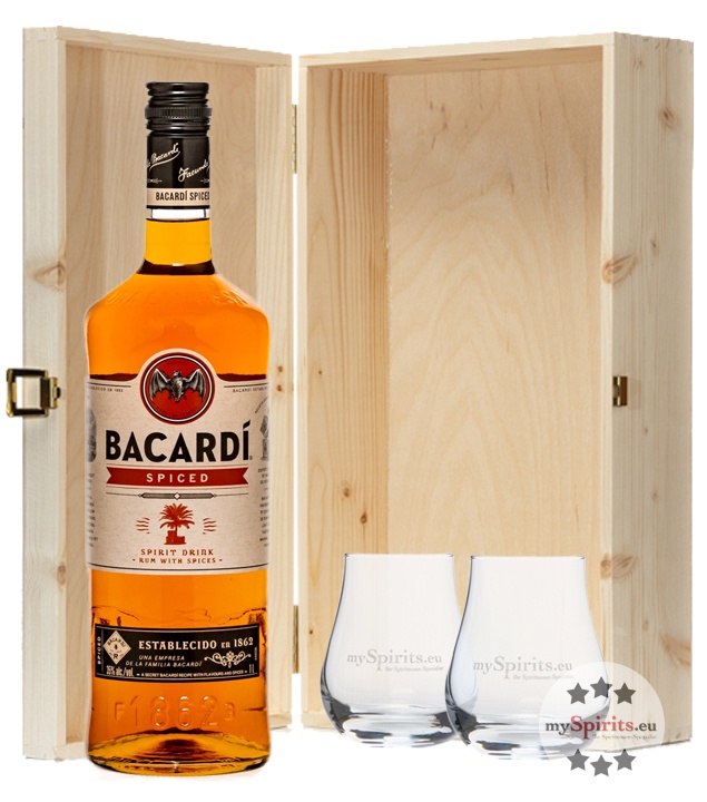 Bacardi Geschenkset Spiced