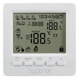 Sygonix SY-4500820 Funk-Raumthermostat Unterputz Wochenprogramm