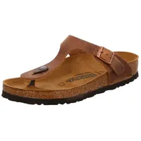 Birkenstock Gizeh Naturleder geölt tabacco brown 40