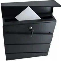 Virone Borneo Schwarz inkl. Zeitungsfach