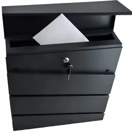 Virone Borneo Schwarz inkl. Zeitungsfach