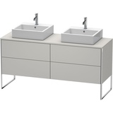 Duravit XSquare Waschtischunterbau für Konsole Becken beidseitig 4 Auszüge XS4927B0707