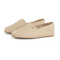 Tommy Hilfiger »FLAG CANVAS ESPADRILLE«, Slipper, Flats, Bequemschuh mit