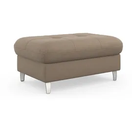 sit&more Hocker Marano mit Stauraum 102 x 43 x 67 cm Grau