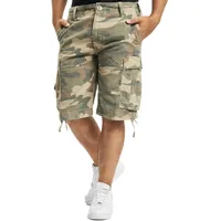 Brandit Textil Vintage Kurze Hose Light Woodland 3XL