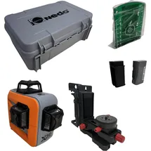 NEDO X-Liner 3D green Kreuzlinienlaser 3x360° IP54