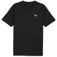 Puma ESS Small Logo Poly Tee T-Shirts, PUMA Black,