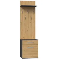 Topeshop ibonto Schuhschrank Stilvoller Garderobenfunktion - Praktische Aufbewahrung