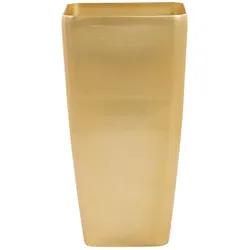 Blumentopf gold rechteckig 40 x 40 x 76 cm MODI