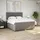 vidaXL Boxspringbett 180 x 200 cm Taupe