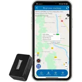 TKMARS TK913 Klein GPS Tracker, 1500mAh magnetisch wasserdicht, Mini Echtzeit-Ortungsgerät Peilsender ohne ABO, mehrere Alarmmodi mit kostenloser App, geeignet für Auto, Koffer, Kinder