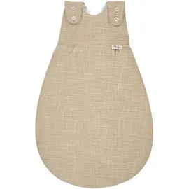 Alvi Baby-Mäxchen Außensack Musselin Gr. 56/62, Beige, 56/62