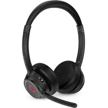 SPC Dreamer 2 Pro – Kabellose Bluetooth-Kopfhörer | 50h Akku | Geräuschunterdrückung (ENC) | Gleichzeitige Duale Verbindung | Google Fast Pair | Eingebautes Mikrofon | Kompatibel mit Teams, Schwarz