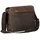 LEONHARD HEYDEN Salisbury Messenger Leder 40 cm Laptopfach braun