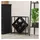 vidaXL Weinregal 51 x 18 x 52,5 cm Schwarz