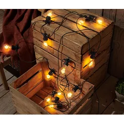 Tchibo - LED-Filament-Lichterkette - schwarz