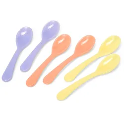Tchibo - 6 Eierlöffel - apricot