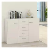 vidaXL Sideboard 88 x 65 x 30 cm Weiß