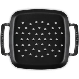 Le Creuset Grillkorb 30 cm Gusseisen schwarz