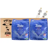 10kg (2x5kg) Tilda Basmatireis Langkorn Basmati Reis Pure Basmati Rice