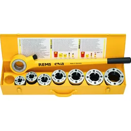 Rems Hand-Gewindeschneidkluppe Eva Set R 1/2-1 1/4"