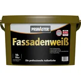 Primaster Fassadenfarbe Weiß 10 l