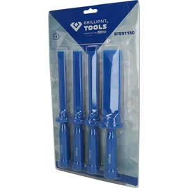 BRILLIANT TOOLS Kunststoff-Schaber-Satz 4-tlg (BT691150)