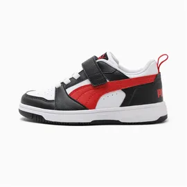 Puma Rebound V6 Lo AC+ Kids White/For All Time Red 30