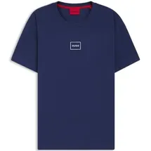Hugo Laze T-Shirt Dunkelblau Baumwolle Small Herren