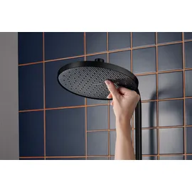Hansgrohe Activera S Duschsystem 240 1 Strahlart Mattschwarz 28083670