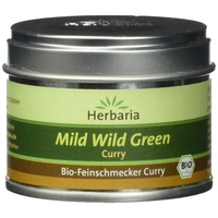 Herbaria Mild Wild Green Curry 25 g kbA* S-Dose, 1er Pack (1 x 25 g) - Bio