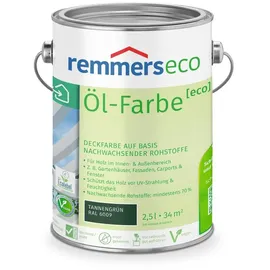 Remmers Öl-Farbe [eco] tannengrün (RAL 6009), 2.50 l