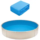 Vevor Runde Poolfolie blau φ350,0 cm x 120,0 cm