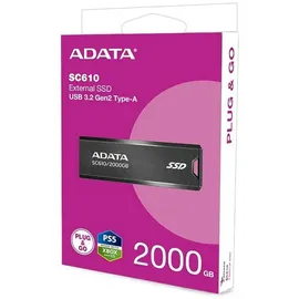 A-Data SC610 2 TB SSD Schwarz