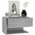 vidaXL Hängenachtschrank Grau Sonoma 3120 x 2010 x 0 cm Grau