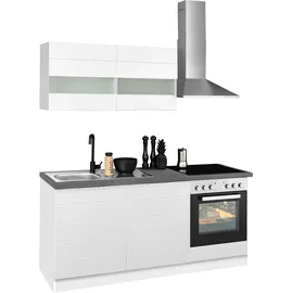 kochstation Küchenzeile KS-Luhe 180 cm weiß