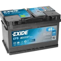 Exide EL652 Start-Stop EFB 12V 65Ah 650A Autobatterie