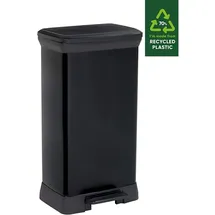 Curver Deco Bin 50 l Schwarz